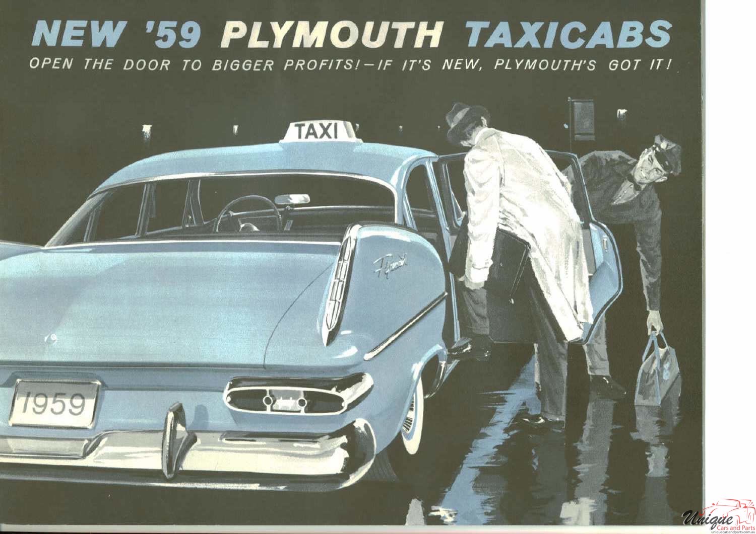 1959 Plymouth Taxi Brochure